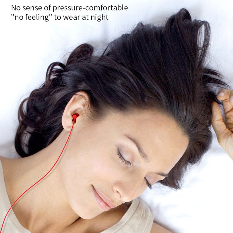 EN3900 3.5mm Plug In-Ear Wired Control Earphone with Mic(Black)