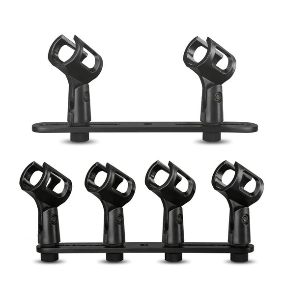 A16 Double-headed  Microphone Clip Aluminum Pole Microphone Accessories