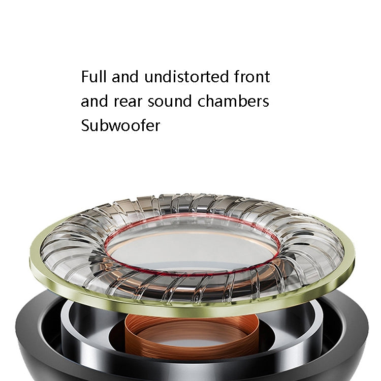 2 PCS TS720 3.5mm Heavy Bass Metal Earbud Wired Earphone(Rose Gold) - Normal Style Earphone by PMC TechLife | Online Shopping South Africa | PMC TechLife