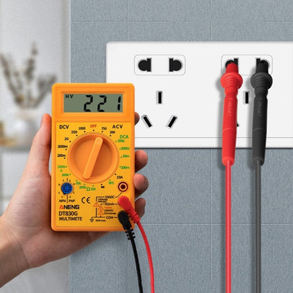2 PCS ANENG DT830G Portable Digital Multimeter(Yellow) - free shipping - PMC Jewellery - Order now!