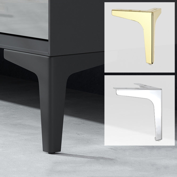LH-J0016 Metal TV Cabinet Sofa Leg, Height: 10cm(Matte Black) - Furniture Accessories by PMC TechLife | Online Shopping South Africa | PMC TechLife