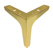 LH-J0016 Metal TV Cabinet Sofa Leg, Height: 15cm(Titanium)