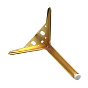 LH-XY-0010 Sofa Cabinet Metal Leg Furniture Leg, Height: 12cm(Gun Black)