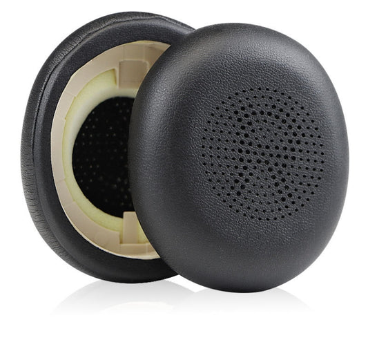 2pcs Sponge Ear Pads For Jabra Elite 45h Headset(Black) - Earmuff & Pad by PMC Jewellery | Online Shopping South Africa | PMC Jewellery | Buy Now Pay Later Mobicred