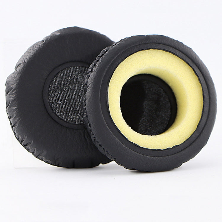 2pcs Sponge Cushion Earpads For Sony MDR-NC7 / NC5 Headset(Black) - Earmuff & Pad by PMC TechLife | Online Shopping South Africa | PMC TechLife | Buy Now Pay Later Mobicred
