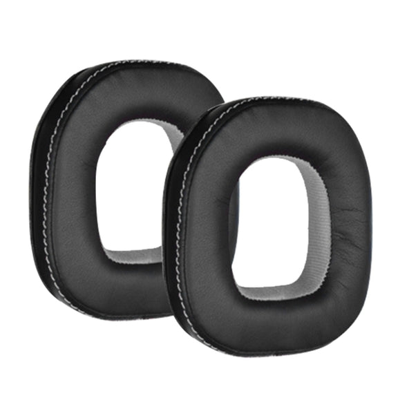 2pcs Sponge Earpad For Logitech Astro A50 Gen3/Gen4 Headset(Black+Gray)