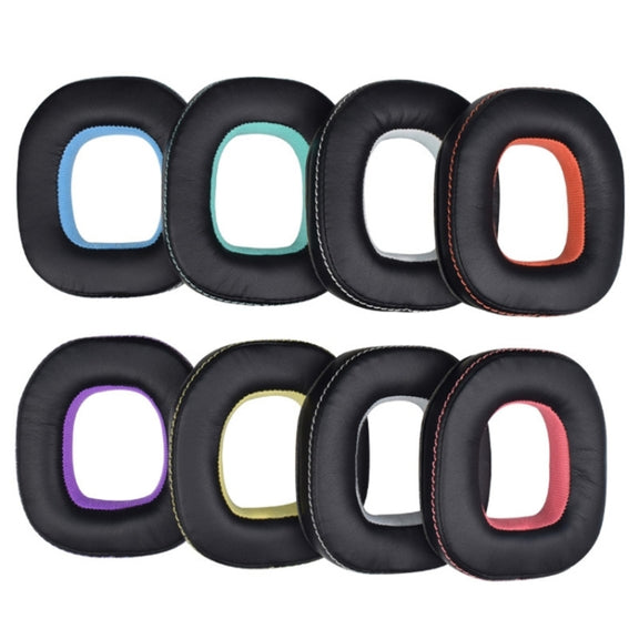 2pcs Sponge Earpad For Logitech Astro A50 Gen3/Gen4 Headset(Black+Purple)