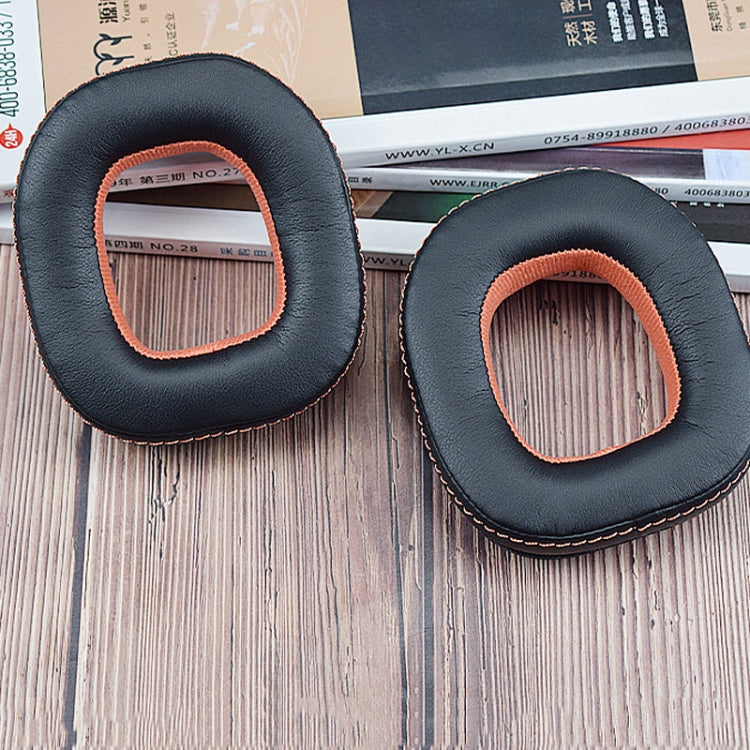 2pcs Sponge Earpad For Logitech Astro A50 Gen3/Gen4 Headset(Black+Light Green)