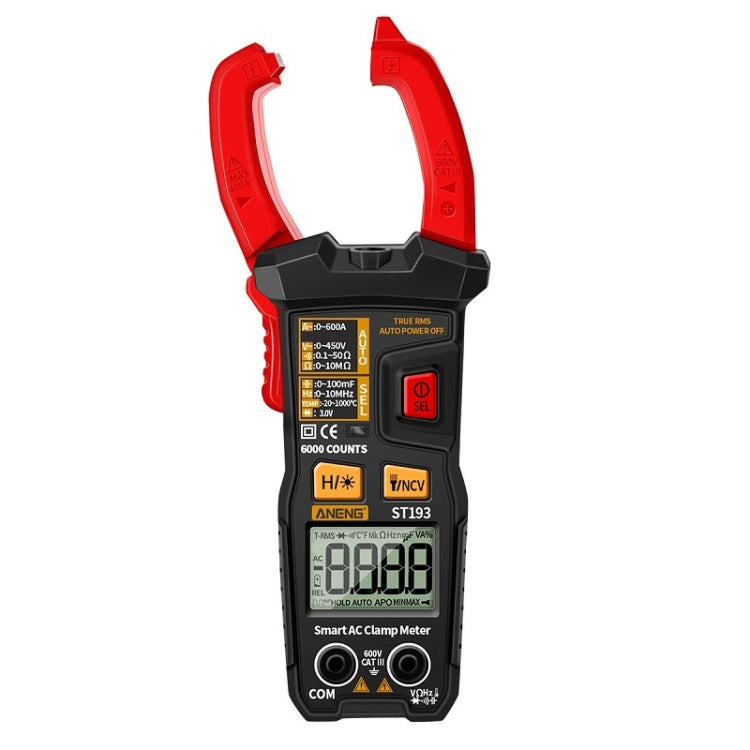 ANENG ST193 Intelligent Automatic Multifunctional AC Clamp Digital Meter - free shipping - PMC TechLife - Order now!