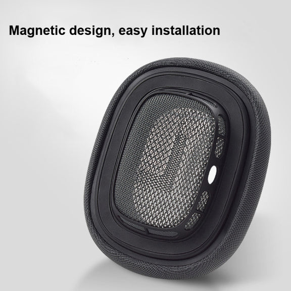 2 PCS Foam Earpads Earmuffs For AirPods Max(Mesh Deep Gray)