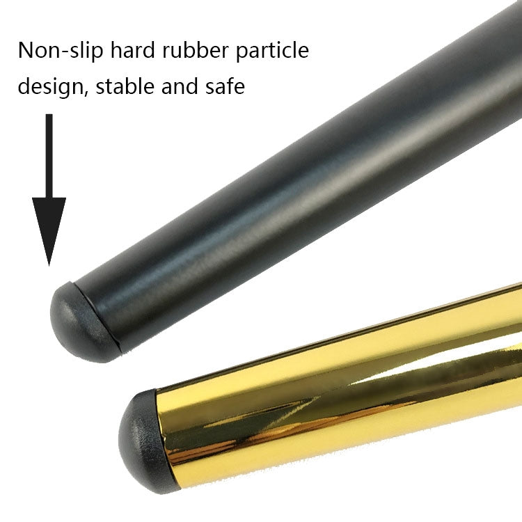 LH-ZT-0001 Cone Round Tube Furniture Support Legs, Style: Straight Cone Height 25cm(Titanium) - Furniture Accessories by PMC TechLife | Online Shopping South Africa | PMC TechLife