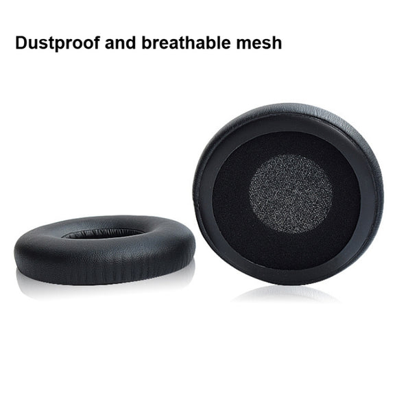 1 Pair Protein Leather Sponge Earpad For JBL T450 / Tune 600 / T500BT( Black)