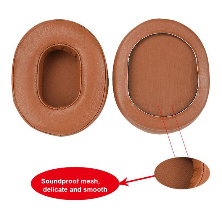 1 Pair Sponge Earmuff for Audio-Technica ATH-M50 / M40 / M50X / MSR7, Color: Sheepskin-Khaki - Earmuff & Pad by PMC TechLife | Online Shopping South Africa | PMC TechLife