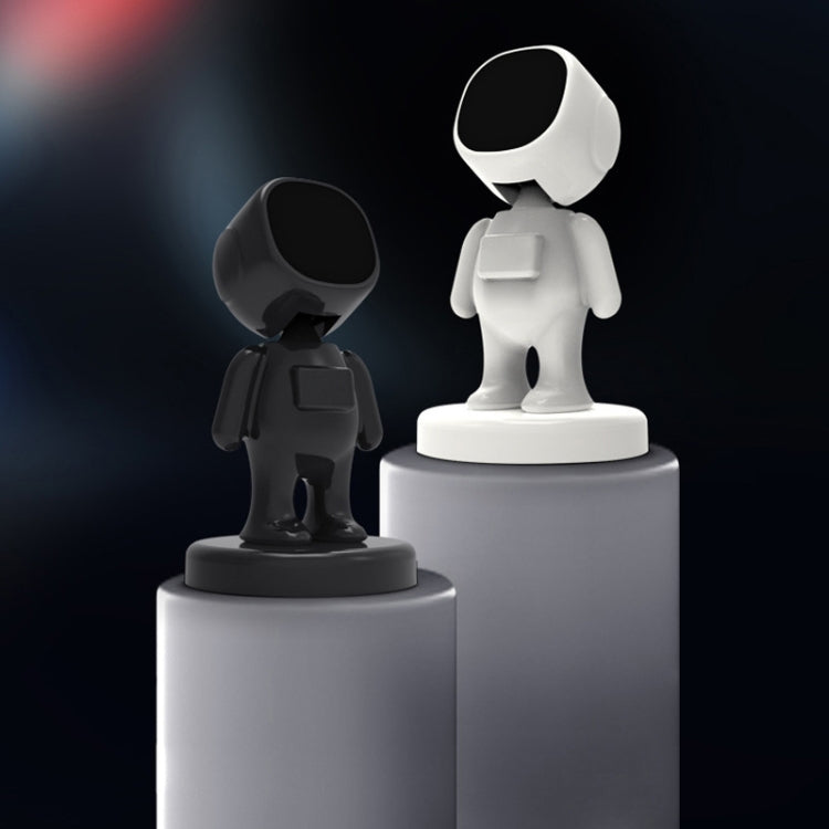 TOPFREE Astronaut Car Bracket Magnetic Adhesive Paste Navigation Car Phone Bracket(White) - Car Holders by PMC TechLife | Online Shopping South Africa | PMC TechLife