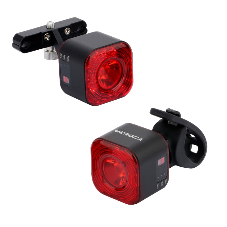 MEROCA XC02 Smart Light-Sensitive Brake Induction Taillight(Pipe Mounting) - Taillights by MEROCA | Online Shopping South Africa | PMC TechLife | Buy Now Pay Later Mobicred