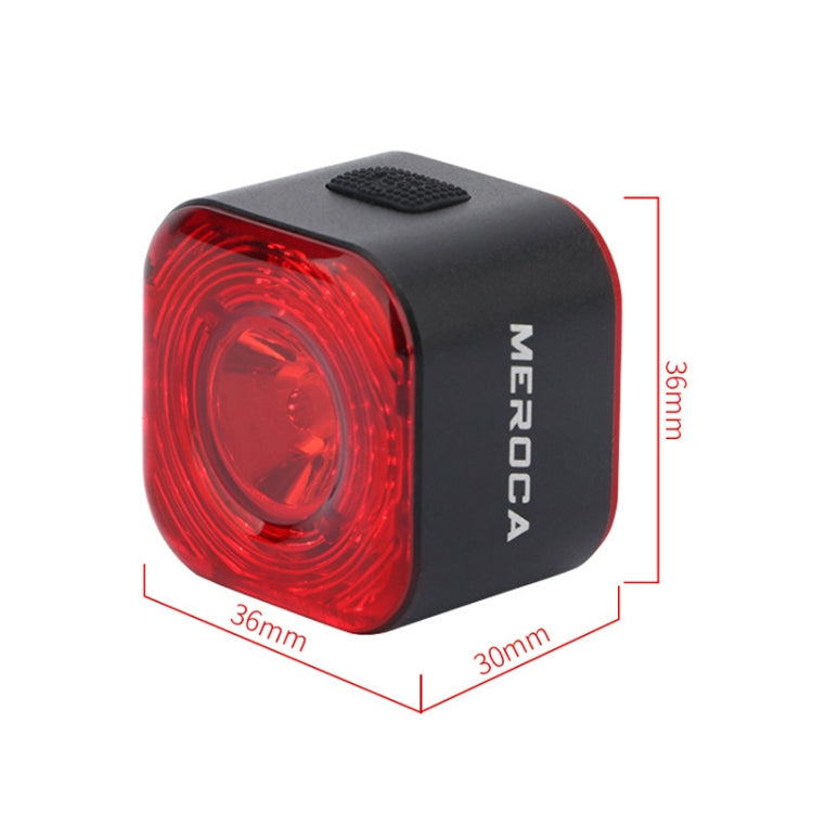 MEROCA XC02 Smart Light-Sensitive Brake Induction Taillight(Pipe Mounting) - Taillights by MEROCA | Online Shopping South Africa | PMC TechLife | Buy Now Pay Later Mobicred