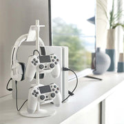 Gamepad Storage Rack Desktop Headphone Storage Rack, Color: 4 Floors White