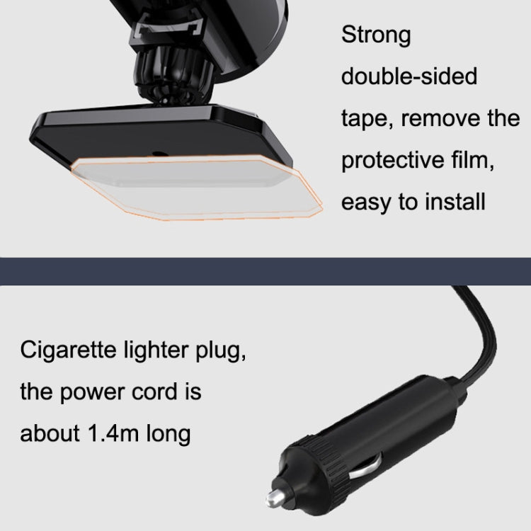 12V Portable Car Heater Defroster(Black) - Heating & Fans by PMC TechLife | Online Shopping South Africa | PMC TechLife