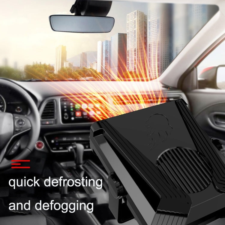 12V Car Heater Fan Defrost Defogger(Black) - Heating & Fans by PMC TechLife | Online Shopping South Africa | PMC TechLife