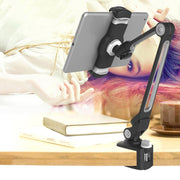 203B Snap-On Lazy Mobile Phone Bracket Bedside Desktop Tablet Bracket(Black)