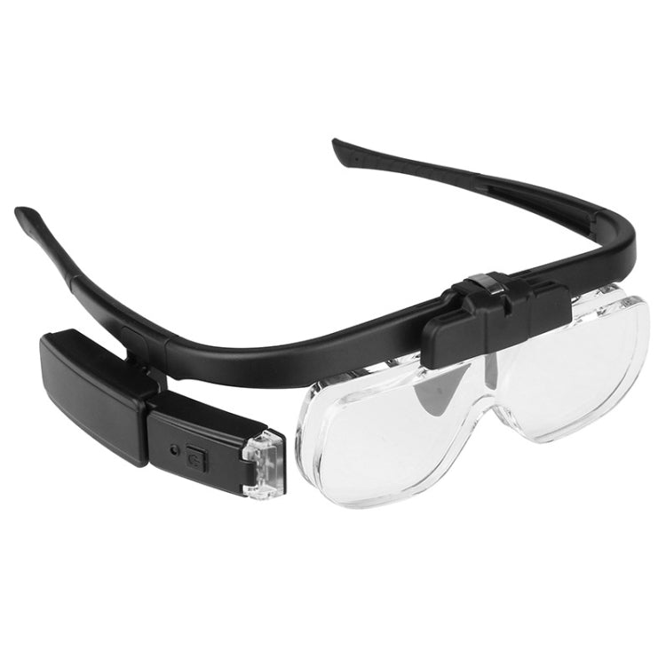 11642DC Multi-magnification Glasses-type Maintenance Rechargeable Magnifying Glass - Glasses Style by PMC TechLife | Online Shopping South Africa | PMC TechLife