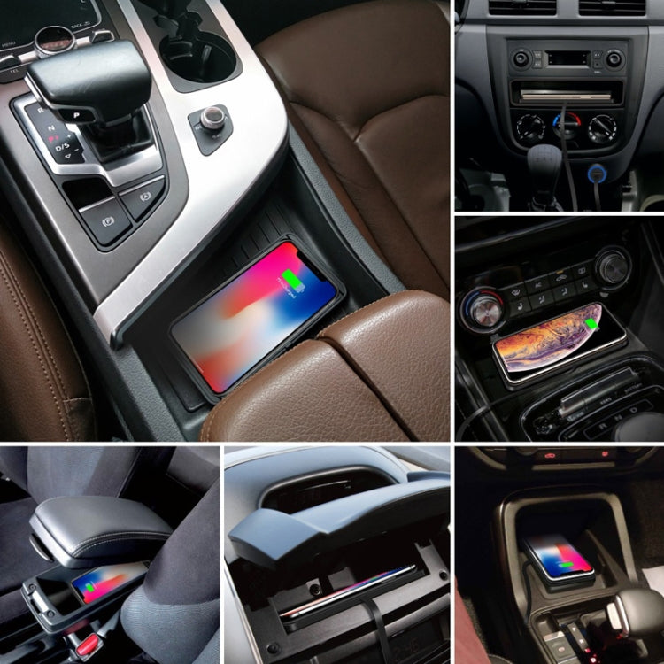 C1 30cm Short Cable 15W QI Car Wireless Charging Anti-Skid Pad - Wireless Charging Pads by PMC TechLife | Online Shopping South Africa | PMC TechLife