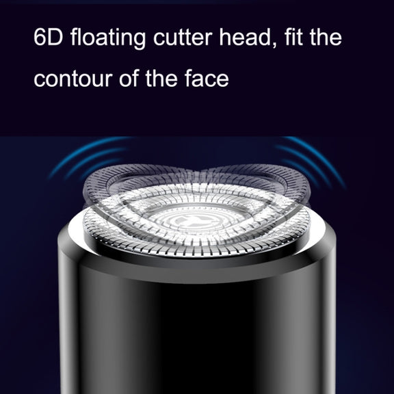 W-TX01 Mini Portable Electric Shaver(Black)