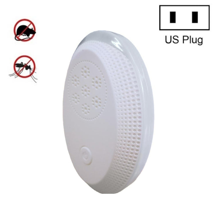 Ultrasonic Mosquito Rat Repellent Night Light, Specification: US Plug(Pearl White) - Repellents by PMC TechLife | Online Shopping South Africa | PMC TechLife