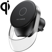 F9189 15W MagSafe Magnetic Car Lighting Wireless Charger(Black)