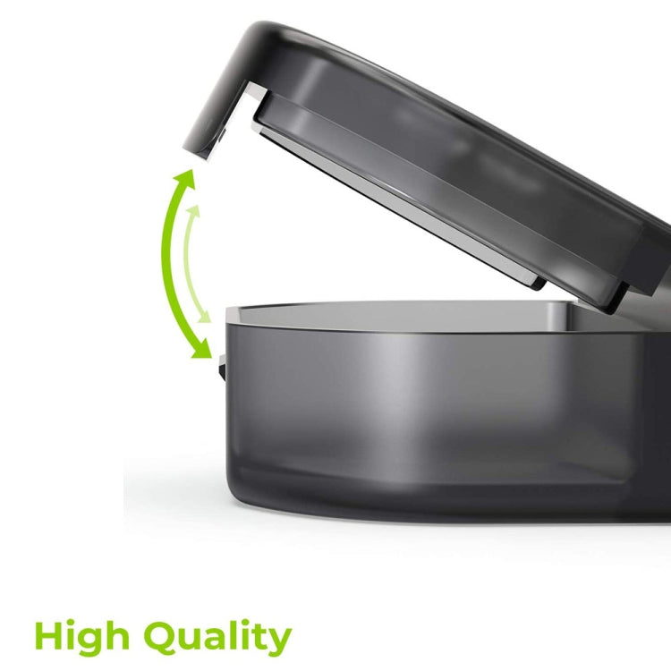 21-compartment Rainbow Pill Box One Week Pill Box(Black + Black) - Pill Boxes by PMC TechLife | Online Shopping South Africa | PMC TechLife