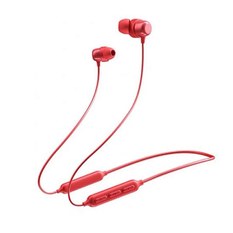 Havit i30 Mini Neck-Mounted Magnetic Sports Bluetooth Earphone(Red) - Neck-mounted Earphone by Havit | Online Shopping South Africa | PMC Jewellery | Buy Now Pay Later Mobicred