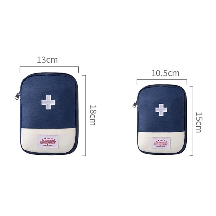 Travel Home Portable Medical Bag, Color: Red Large