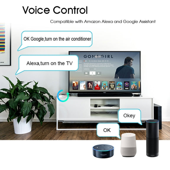 Mobile WiFi Infrared Voice Remote Control Smart Remote Control