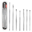 QILIZUO  3 Sets Stainless Steel Double-Ended Screw Ear Scoop - Ear Care Tools by PMC TechLife | Online Shopping South Africa | PMC TechLife