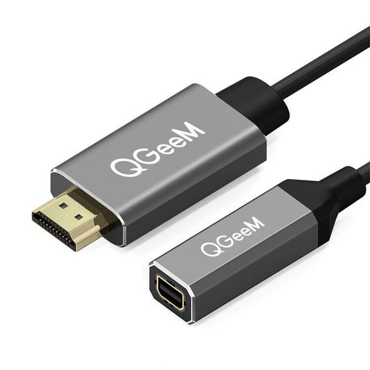QGeeM QG-HD02 HDMI Single to Mini DP Converter(Silver Gray) - free shipping - PMC Jewellery - Order now!