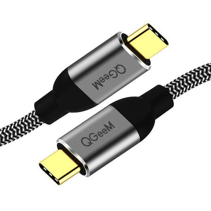 QGeeM QG-CC03 Type-C to Type-C USB3.1 Data Cable, Length: 1.2m(Black) - free shipping - PMC Jewellery - Order now!