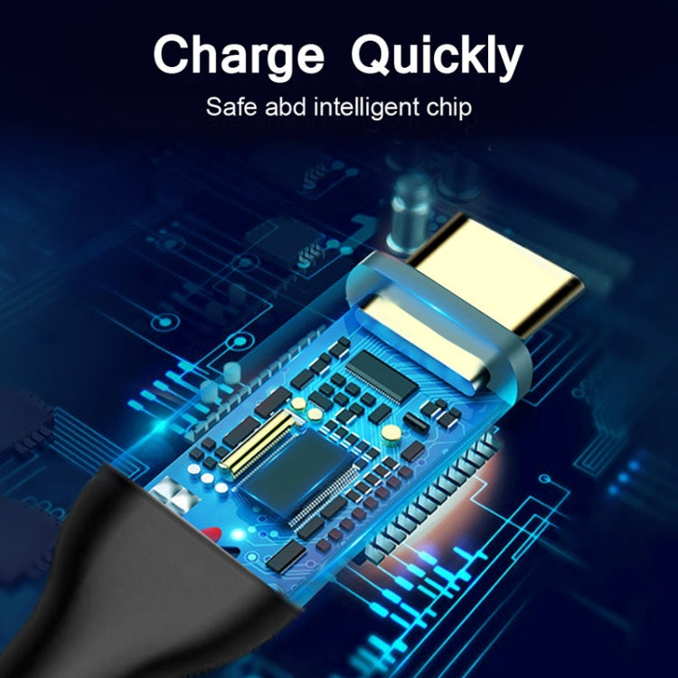 QGeeM QG-CC03 Type-C to Type-C USB3.1 Data Cable, Length: 1.2m(Black) - free shipping - PMC Jewellery - Order now!