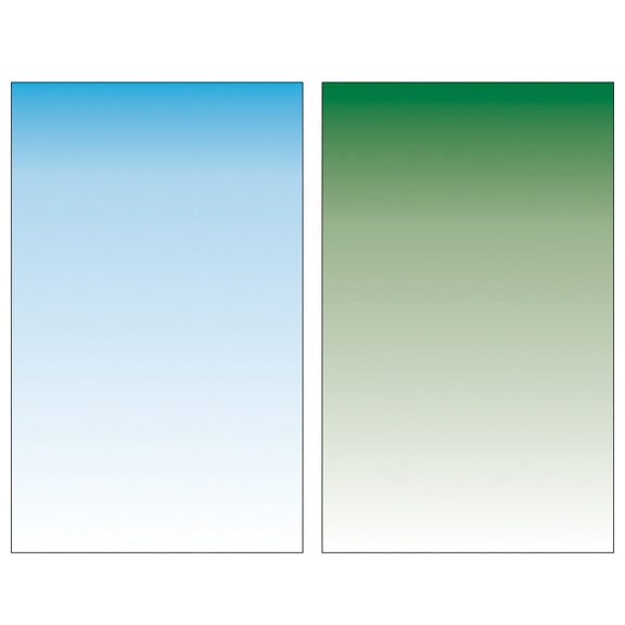 54 x 83cm Gradient Morandi Double-sided Film Photo Props Background Paper(Blue /Green)