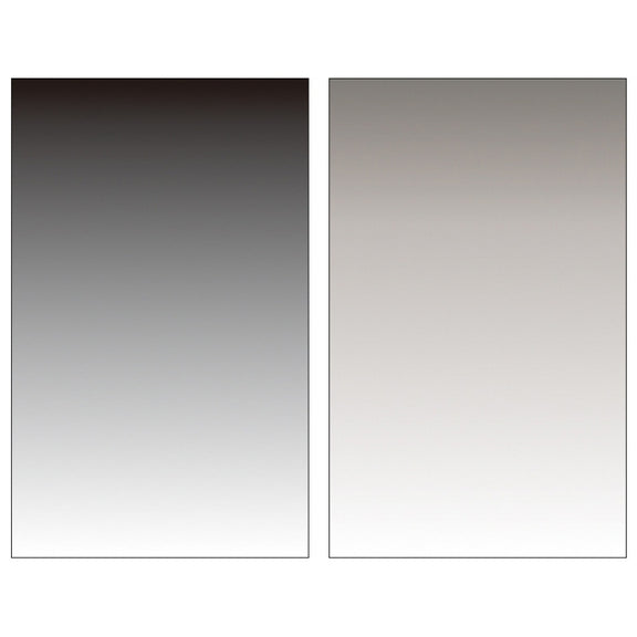 54 x 83cm Gradient Morandi Double-sided Film Photo Props Background Paper(Deep Gray / Light Gray)