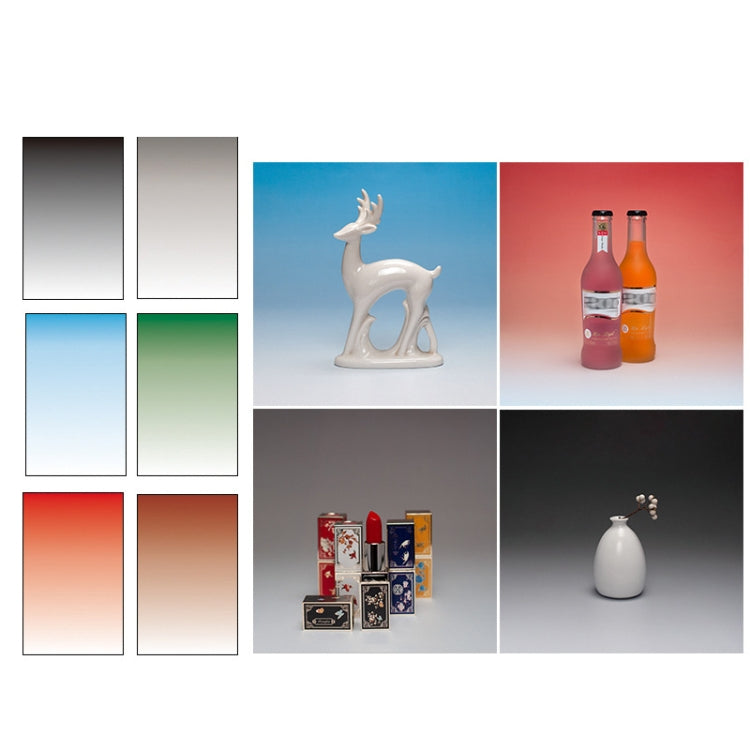 54 x 83cm Gradient Morandi Double-sided Film Photo Props Background Paper(Blue /Green) - Gradient Color by PMC TechLife | Online Shopping South Africa | PMC TechLife