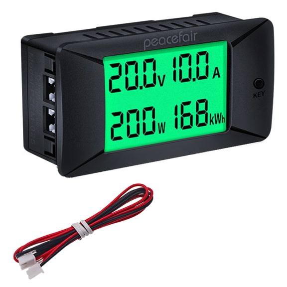 Peacefair PZEM-025 DC Multifunctional DC Digital Display Tester, Specification: 200A