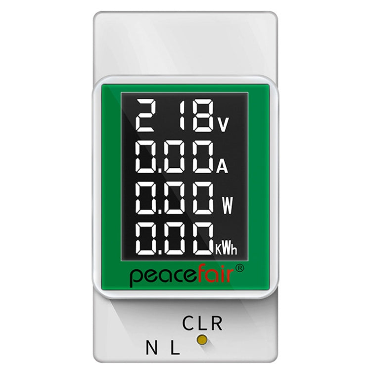 Peacefair PZEM-008 4 In 1 Multifunctional AC Digital Display Rail Monitor - free shipping - PMC Jewellery - Order now!