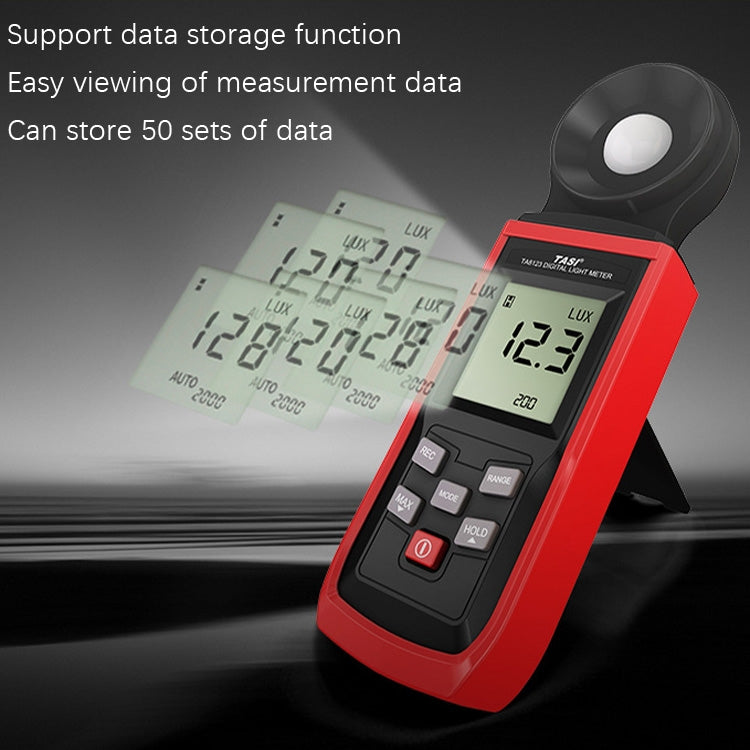TASI Integrated 100,000 LUX 0.1LUX Display Precision Light Meter(TA8121) - free shipping - PMC Jewellery - Order now!