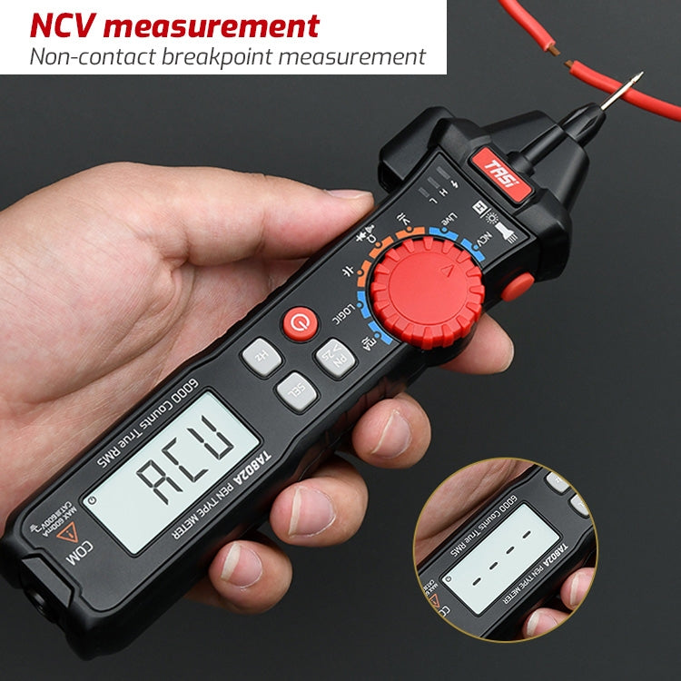 TASI Pen Multimeter Small Portable Intelligent Universal Table, Style: TA802B Automatic Identification - free shipping - PMC Jewellery - Order now!