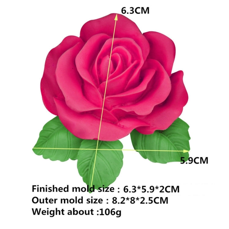 Big Rose Flower Handmade Soap Silicone Mold, Colour: Random(8.2x8x2.5cm) - Arts & Crafts by PMC TechLife | Online Shopping South Africa | PMC TechLife