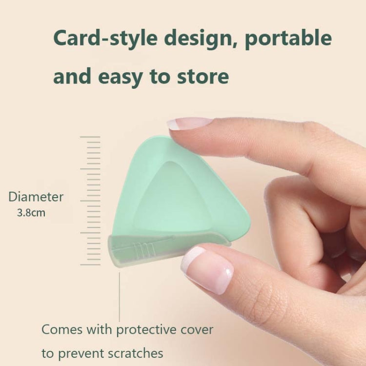 2 PCS/Box Small Triangular Eyebrow Trimmer(White + Purple) - free shipping - PMC TechLife - Order now!