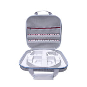 GH1865 EVA Hard Shell Fitness Ring Game Console Storage Bag For Nintendo Switch(Gray)