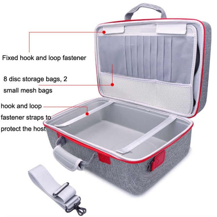 GH1881 Portable Game Console Storage Bag For PS5(Gray) - free shipping - PMC TechLife - Order now!