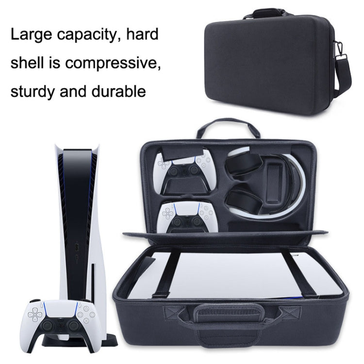 GH1881 Portable Game Console Storage Bag For PS5(Black)