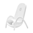 JP-wxc Chair Shape Wireless Charger with Amplifier Function(White) - Wireless Charger by PMC TechLife | Online Shopping South Africa | PMC TechLife